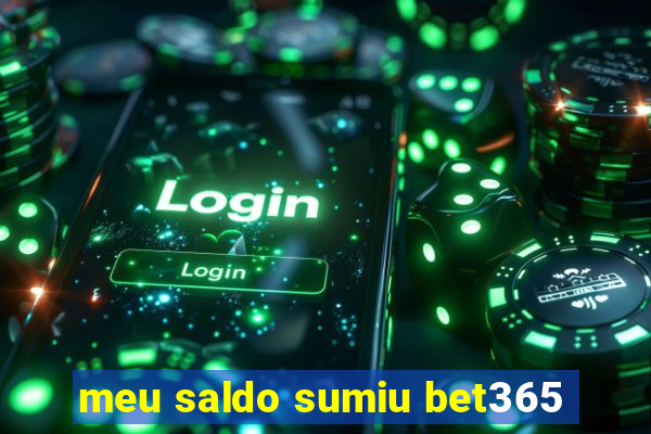 meu saldo sumiu bet365